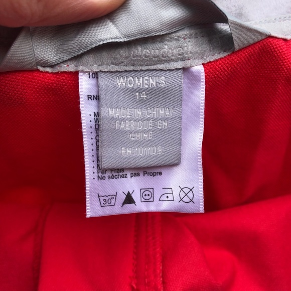 Cloudveil Jackson Hole Wyoming Orange Capri Hiking Pants - Picture 6 of 8